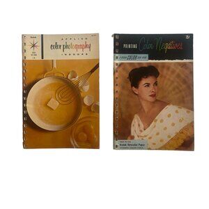 Applied Color Photography Indoors  & Printing Golor Negatives Lot of 2
